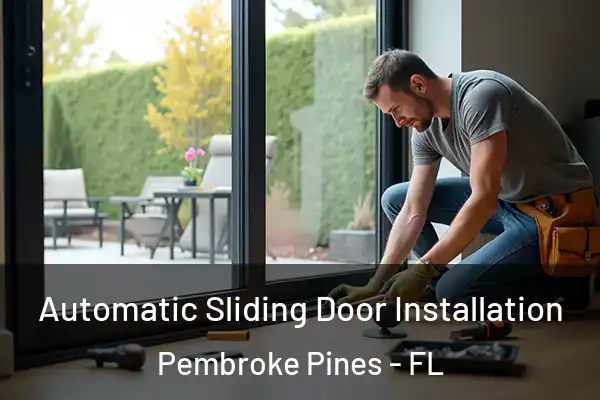 Automatic Sliding Door Installation Pembroke Pines - FL