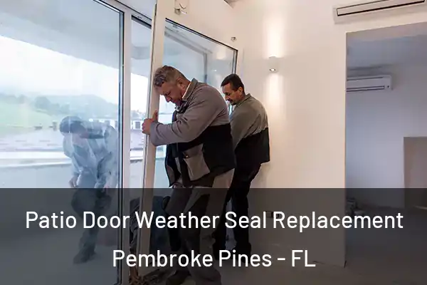 Patio Door Weather Seal Replacement Pembroke Pines - FL